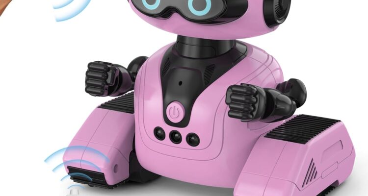 remote control-robot toys for kids rechargeable RC robot with auto demonstration and dancing singing