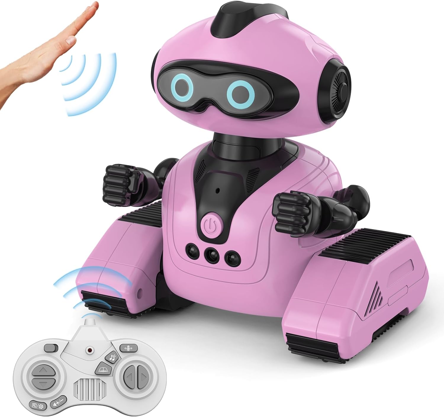 remote control-robot toys for kids rechargeable RC robot with auto demonstration and dancing singing