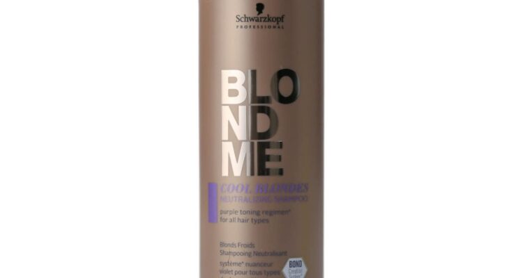 blondme cool-blondes neutralizing shampoo moisturizing hair cleanser