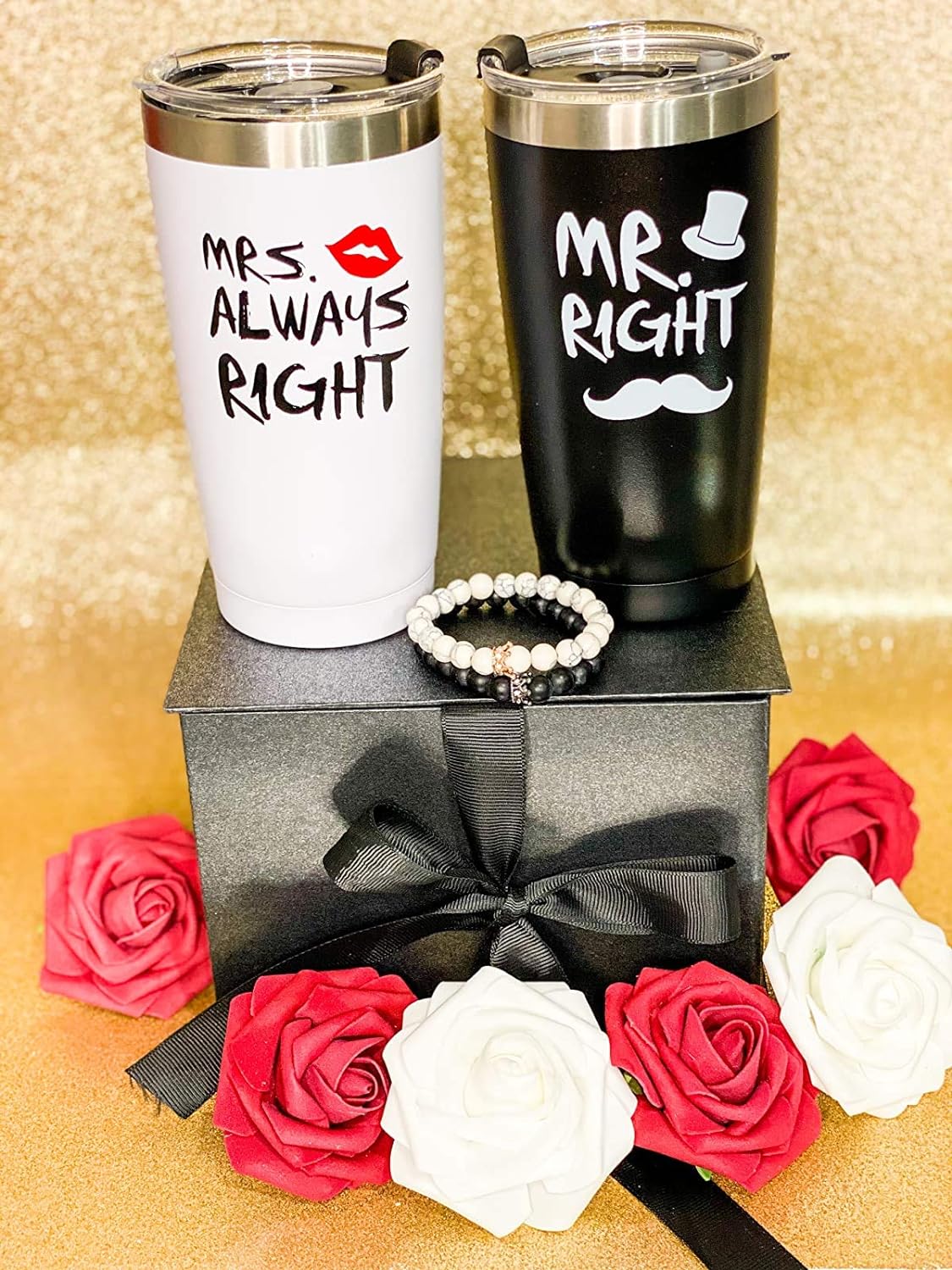 Mr and Mrs Travel Tumble set