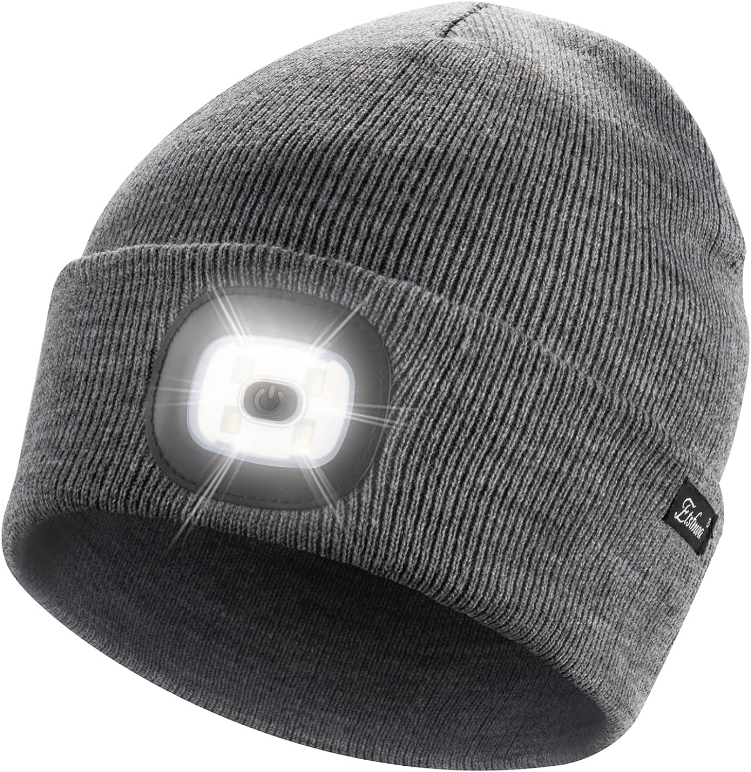 Beanie hat with light