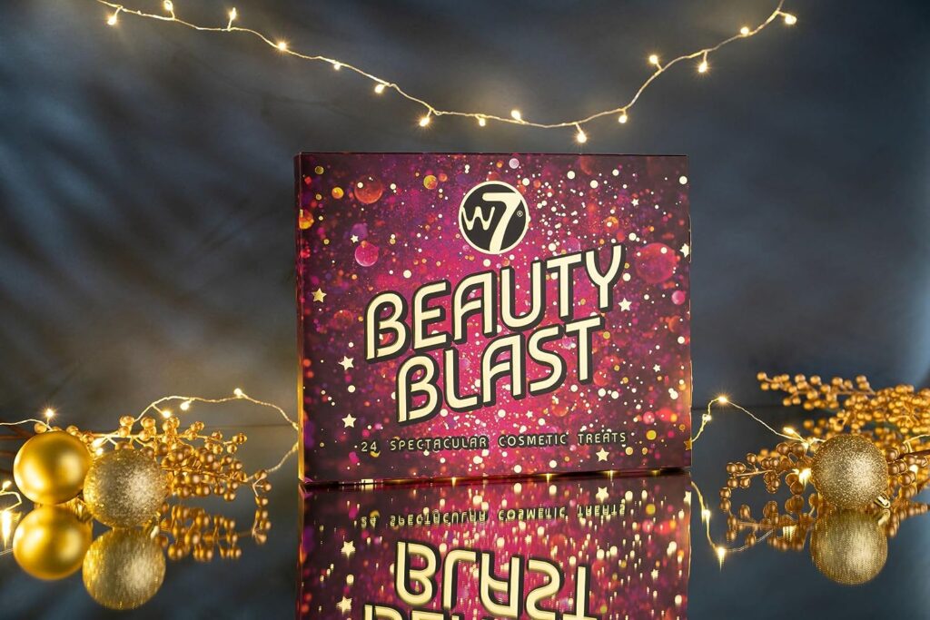 W7 Beauty Blast Advent Calendar 2023-24 Individually Boxed, Makeup  Cosmetic Surprises For Christmas - Cruelty Free, Holiday Gifting For Teenagers, Daughters and Girls