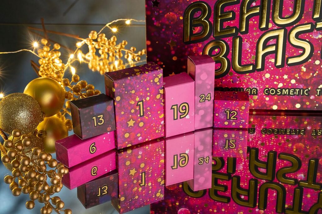 W7 Beauty Blast Advent Calendar 2023-24 Individually Boxed, Makeup  Cosmetic Surprises For Christmas - Cruelty Free, Holiday Gifting For Teenagers, Daughters and Girls