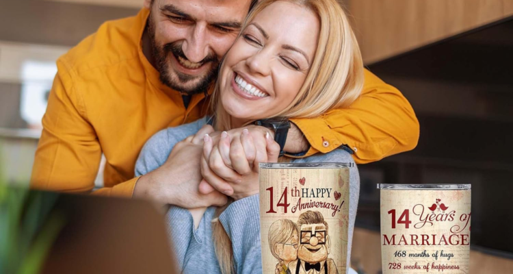 14 Happy Anniversary Tumbler Gift