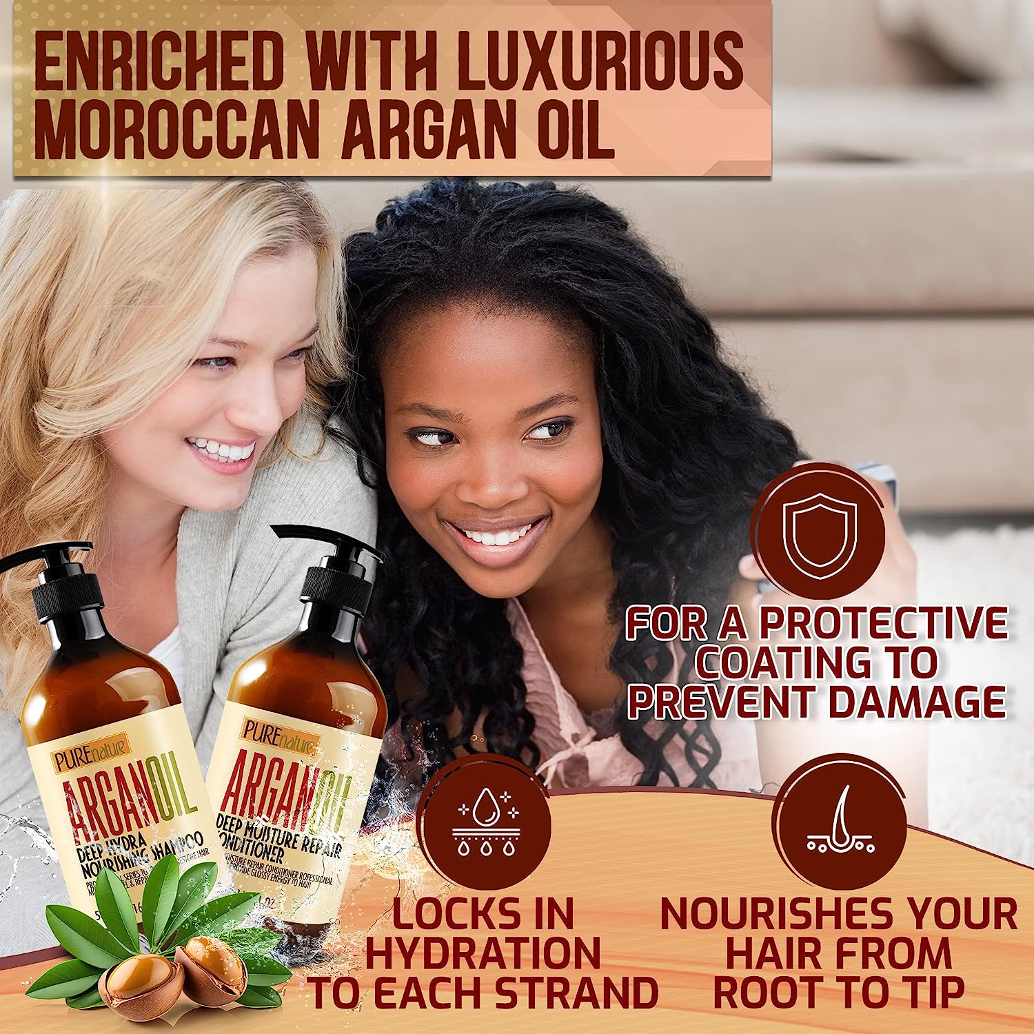 Argan Oil Shampoo and Conditioner