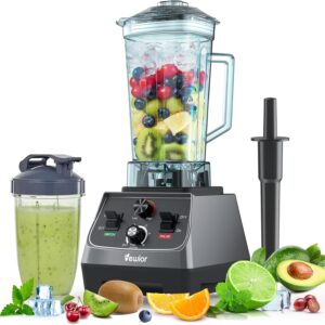 VEWIOR 2200W Blenders for Kitchen, Professional Blender with 68oz Tritan Container