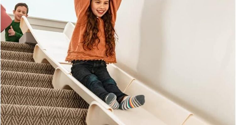 Indoor Home Staircase Slide Playset