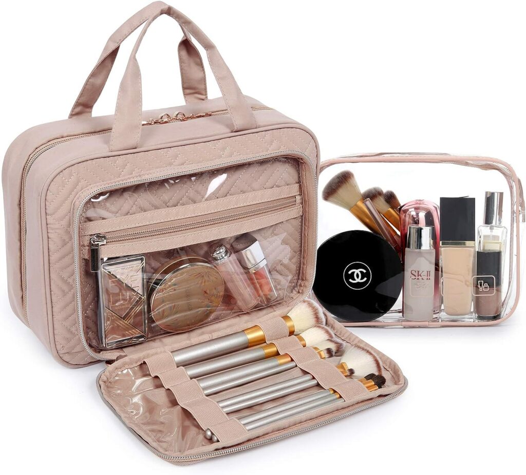 Toiletry Bag Hanging Travel Makeup Organizer