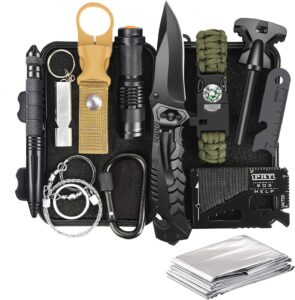 Survival Kit, Emergency Survival Gear and Equipment 14 in 1