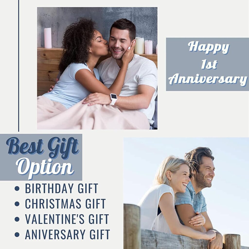 1st One Year Anniversary Romantic Throw Blanket